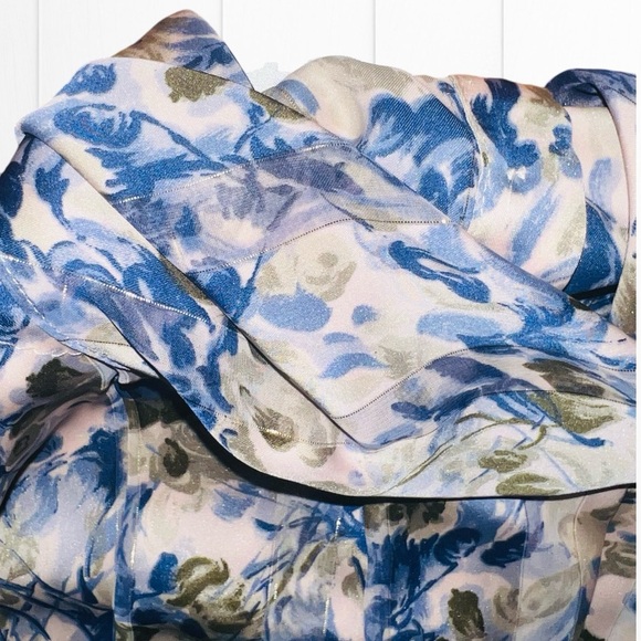 NICOLA Vintage Floral Blouse, Women's 12 - Picture 3 of 5